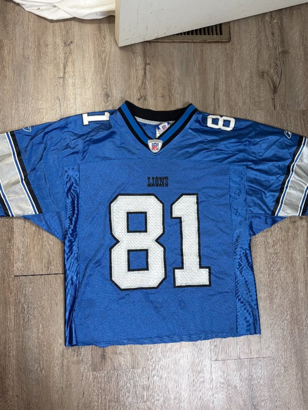 Calvin Johnson Detroit Lions NFL Reebok Jersey #81